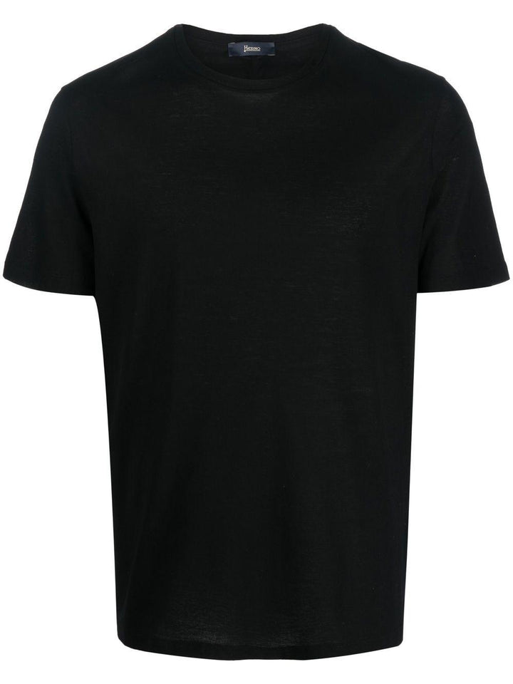 T-shirt nera 