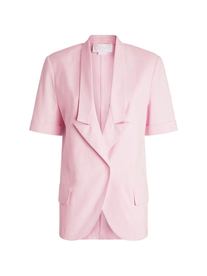 Blazer a maniche corte 