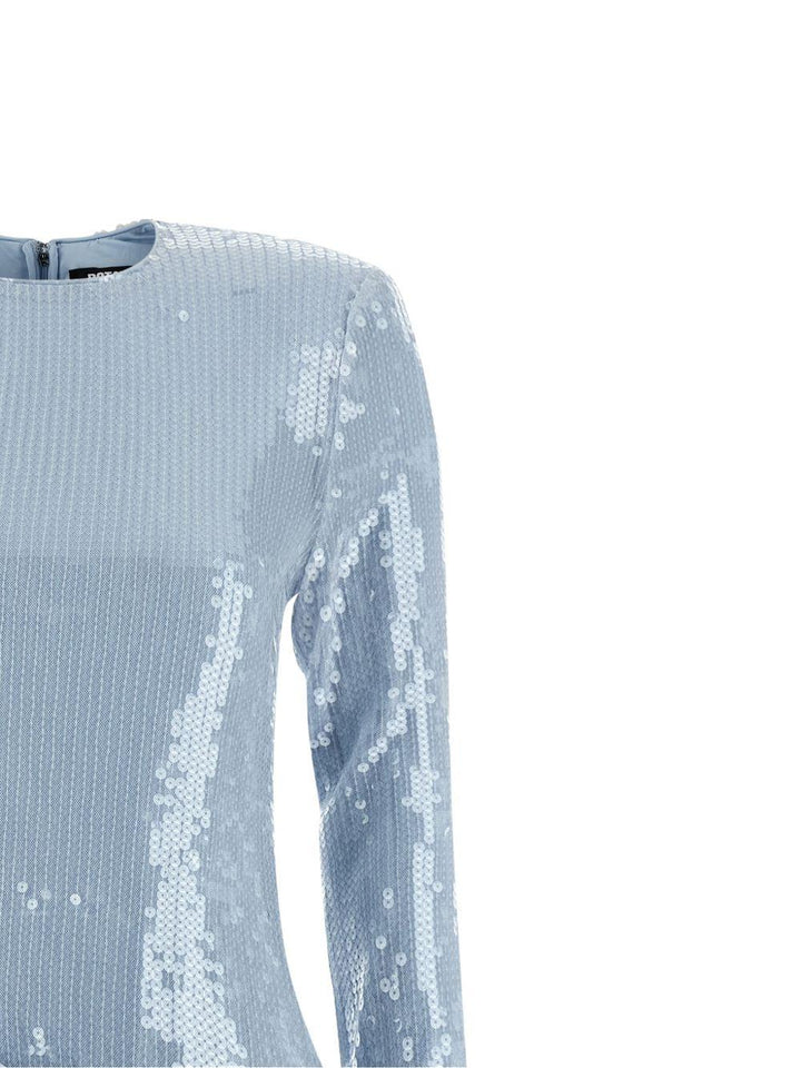 Abito corto con paillettes 