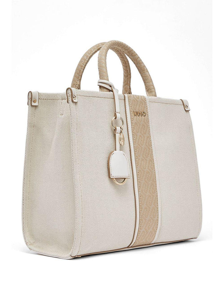 Borsa tote jacquard media 