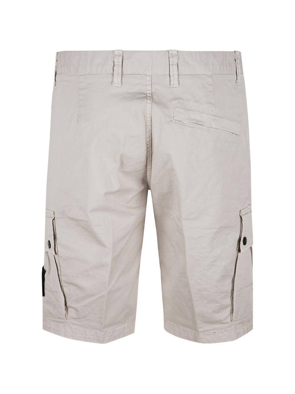 Cargo shorts pearl con patch 