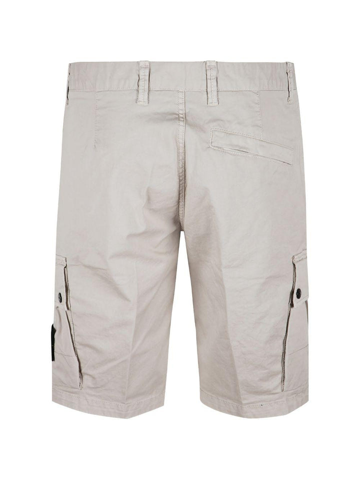 Cargo shorts pearl con patch 
