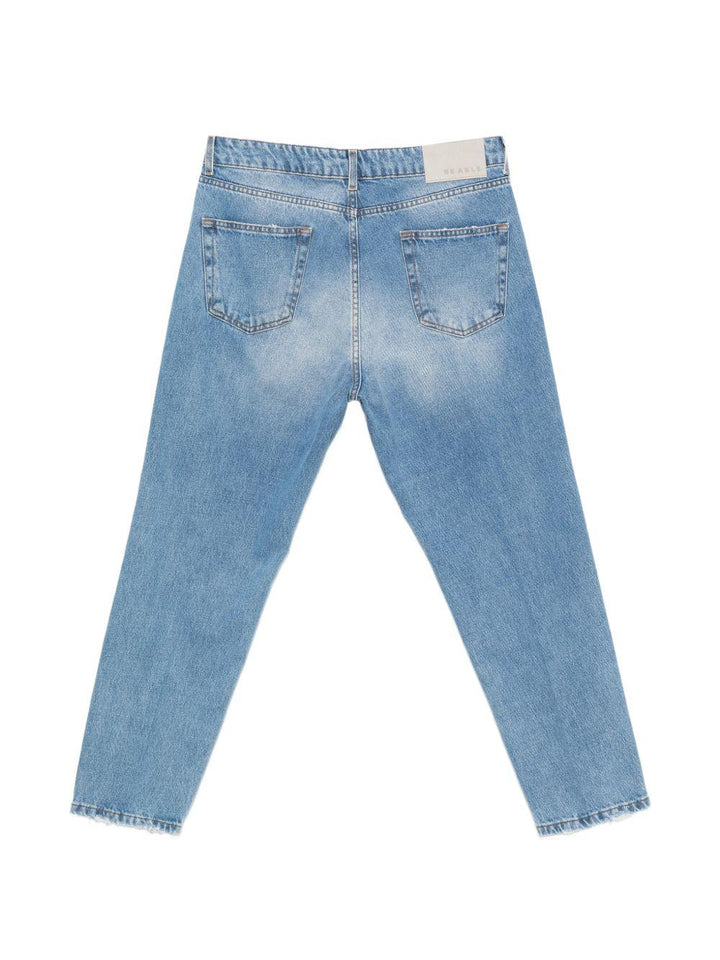 Jeans denim chiaro dritti 