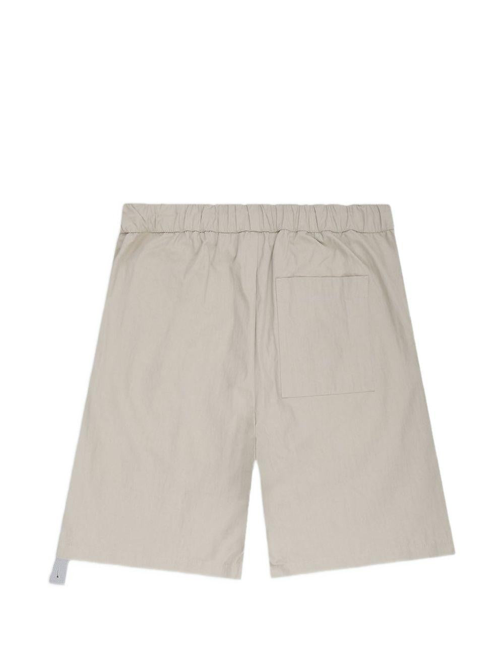 Shorts con coulisse grigio 