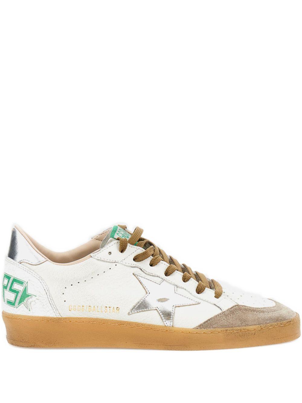 Sneaker superstar multicolor con applicazioni argento 