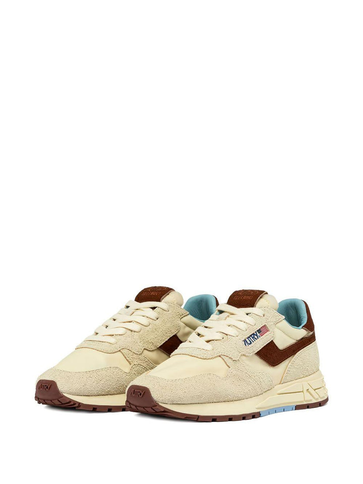 Sneakers rutenio/brown Reelwind Low in nylon e suede 