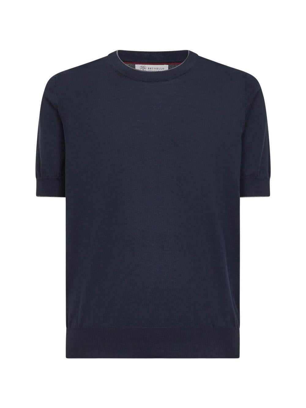 Girocollo blu navy 