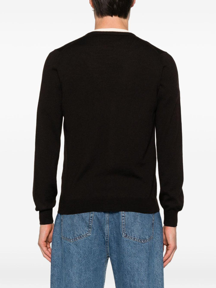 Cardigan testa di moro 