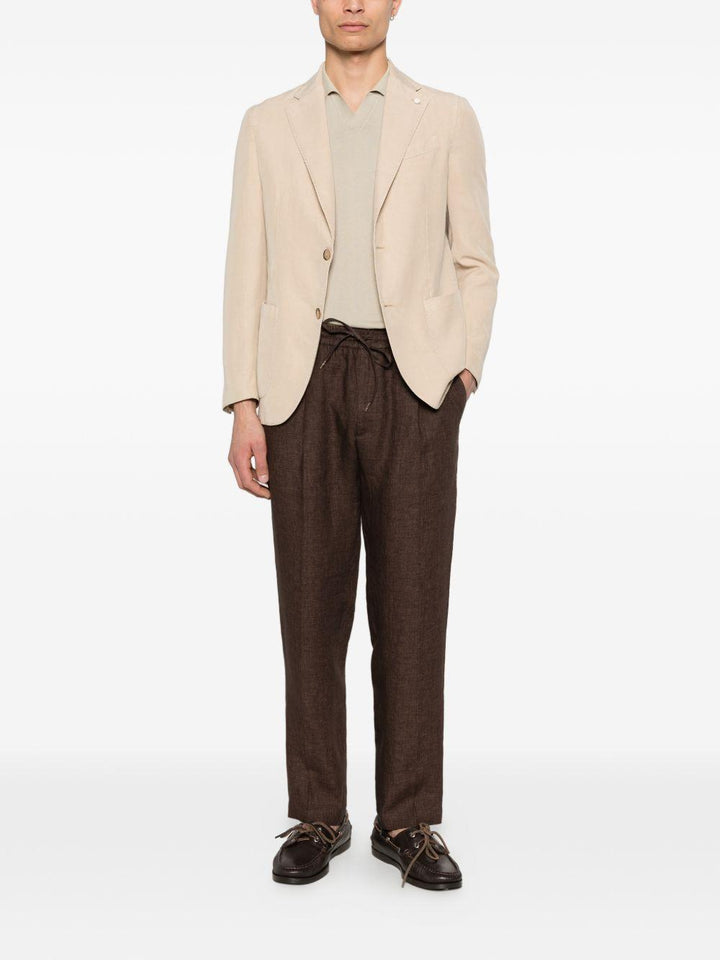 Pantaloni Wimbledons testa di moro con coulisse 