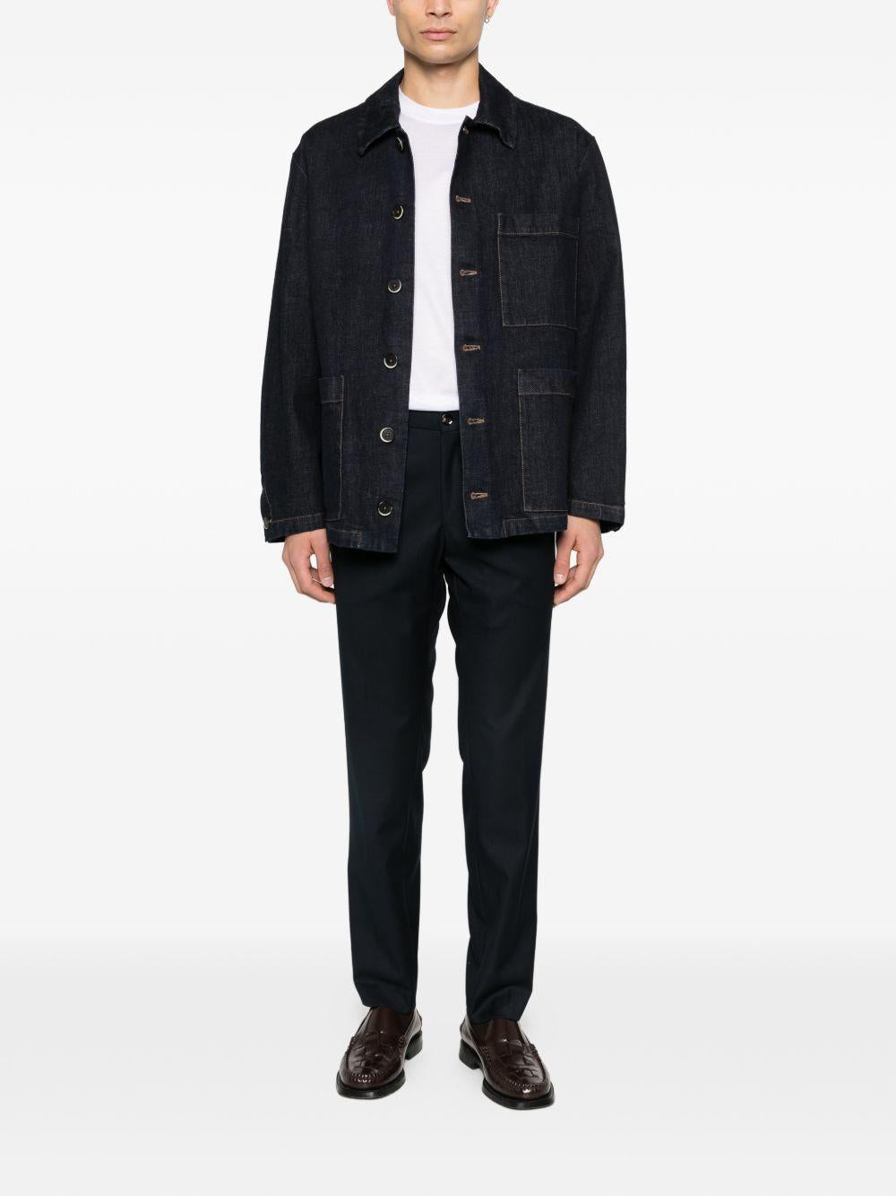 Pantaloni sartoriali blu 