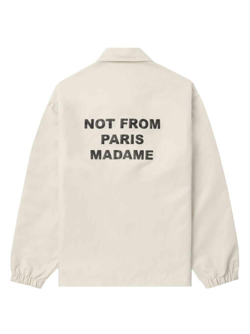 Bomber La Veste Slogan beige 