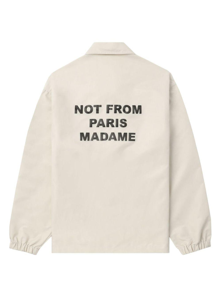 Bomber La Veste Slogan beige 