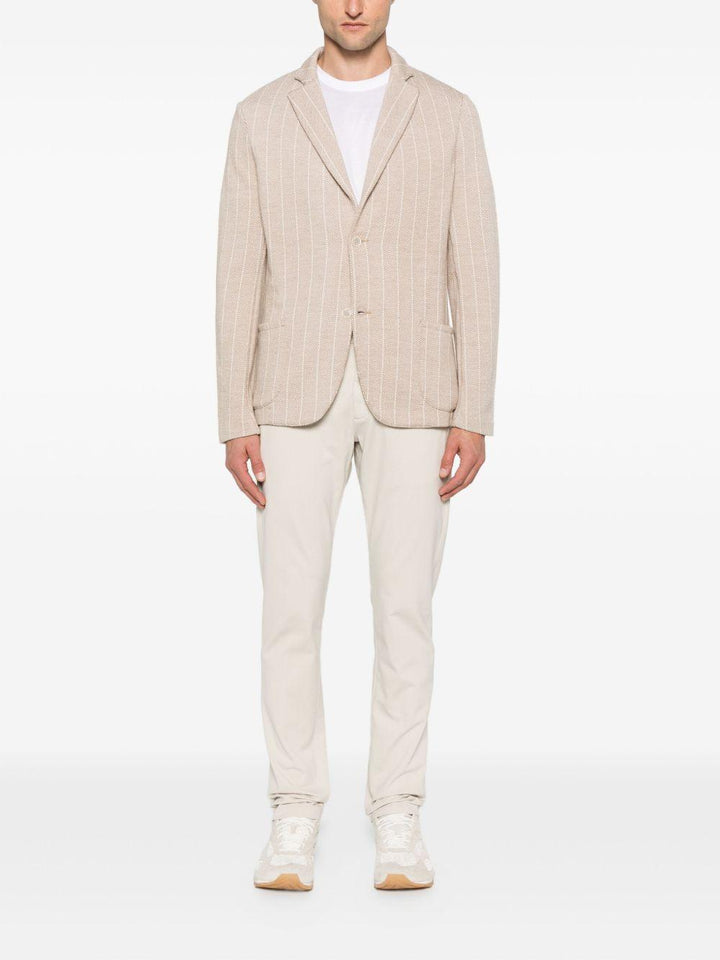 Pantaloni con coulisse sabbia 
