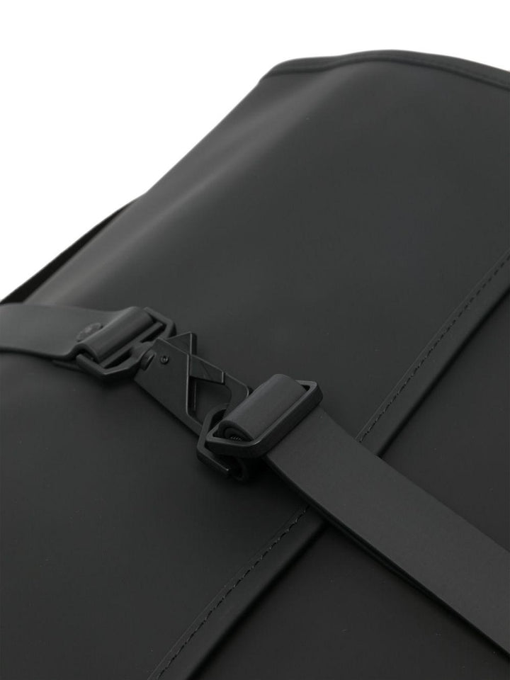 Borsa porta pc nera in poliestere e poliuretano 