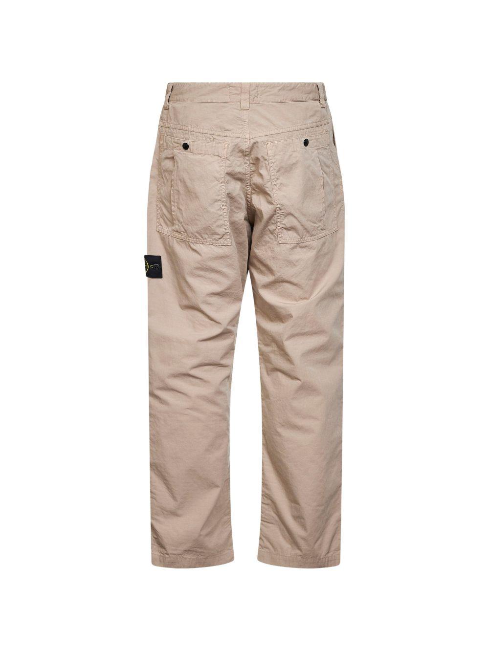 Pantaloni desert con logo 