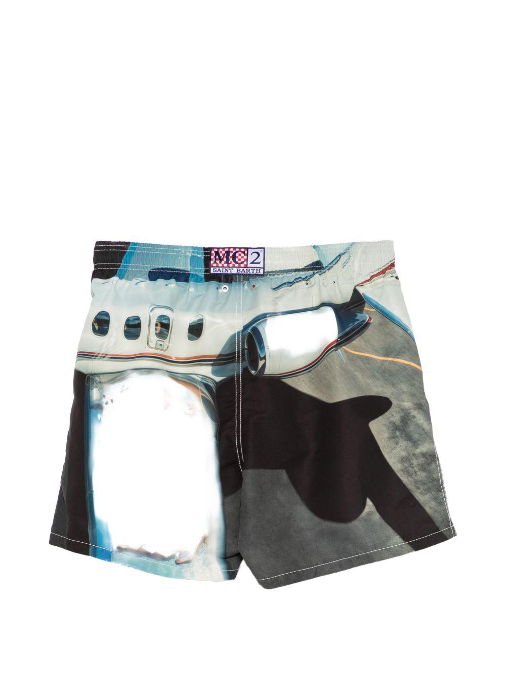 Costume da bagno fantasia con stampa 