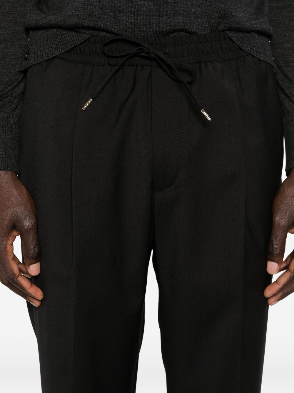 Pantaloni Wimbledons neri con coulisse 