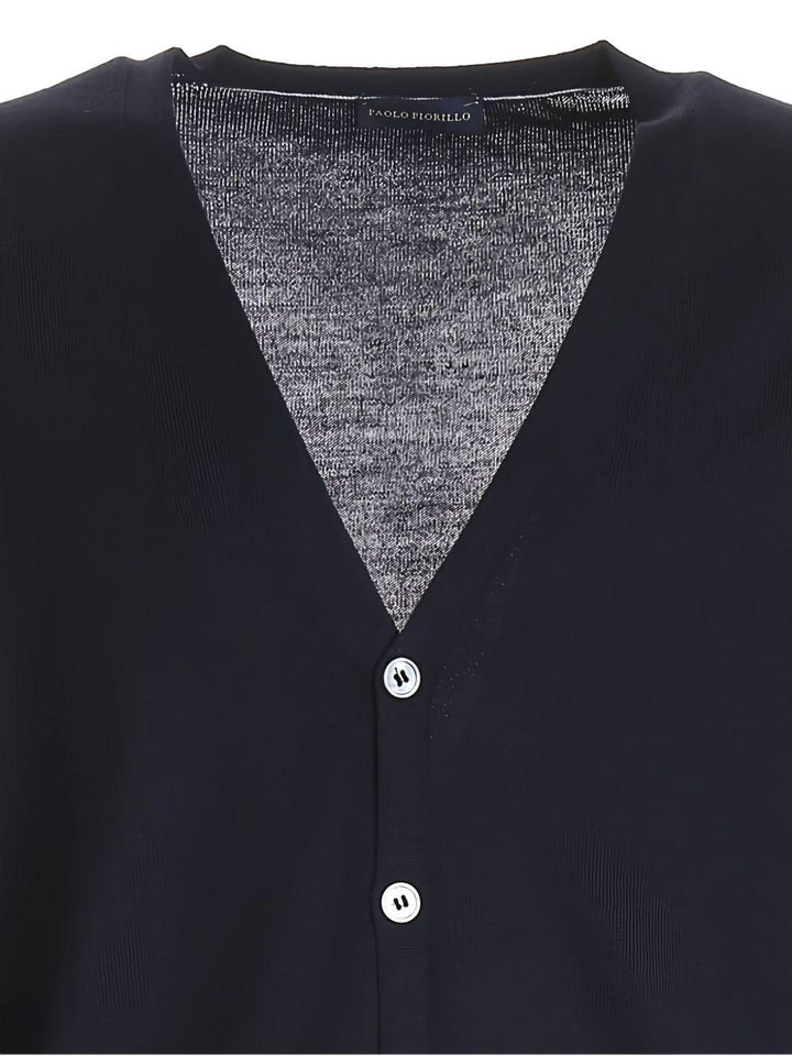 Cardigan blu navy 