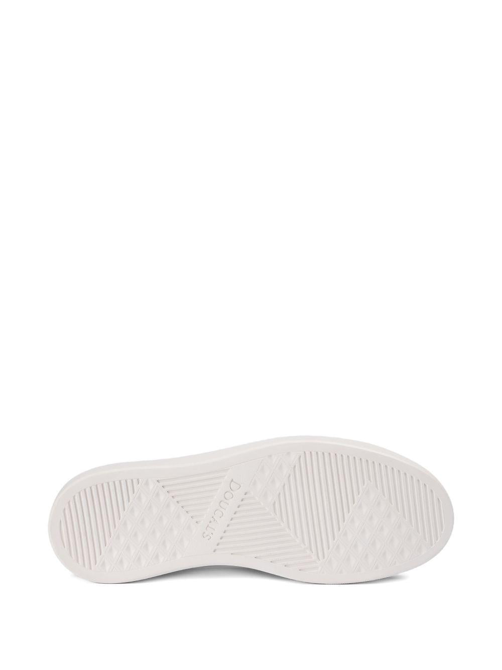 Sneakers abisso in pelle con lacci 
