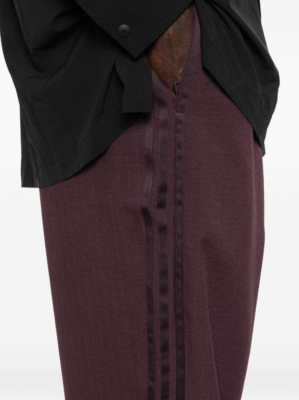 Pantaloni burgundy con coulisse 