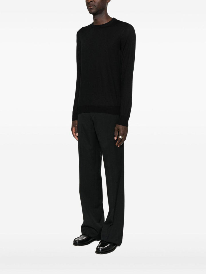 Maglione girocollo nero 