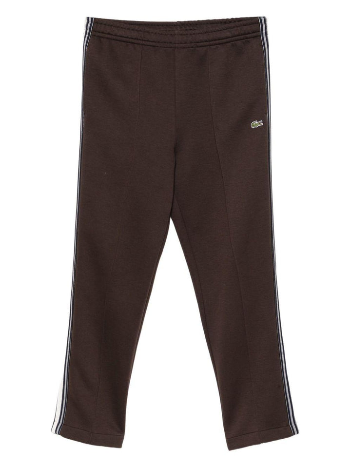 Cedar brown trousers with logo