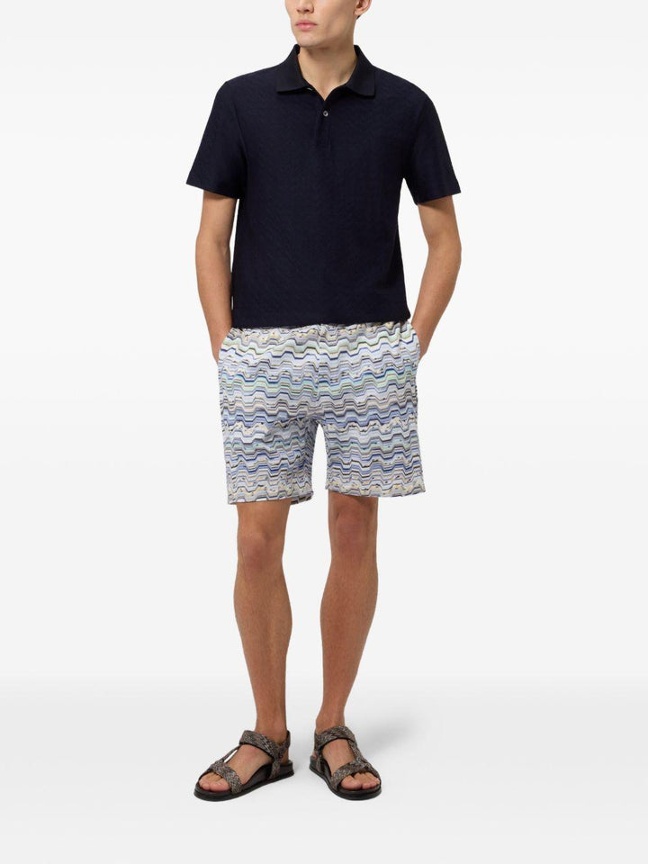 Polo blu 