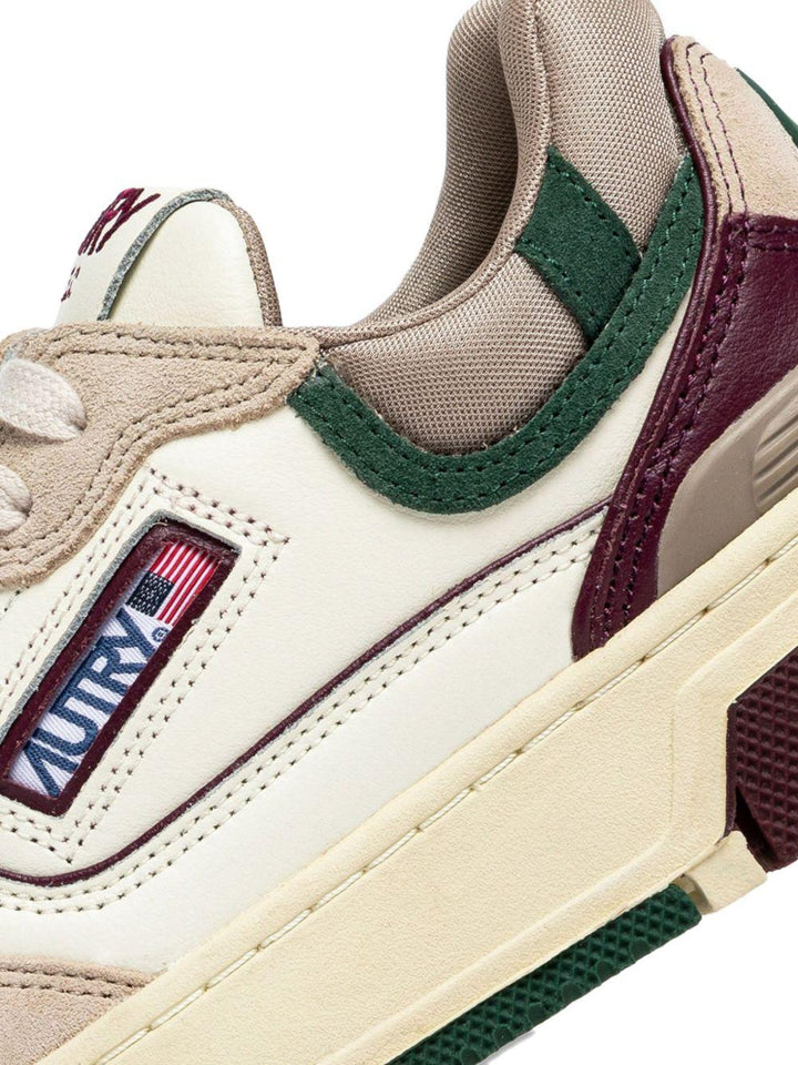 Sneakers bianche in pelle 