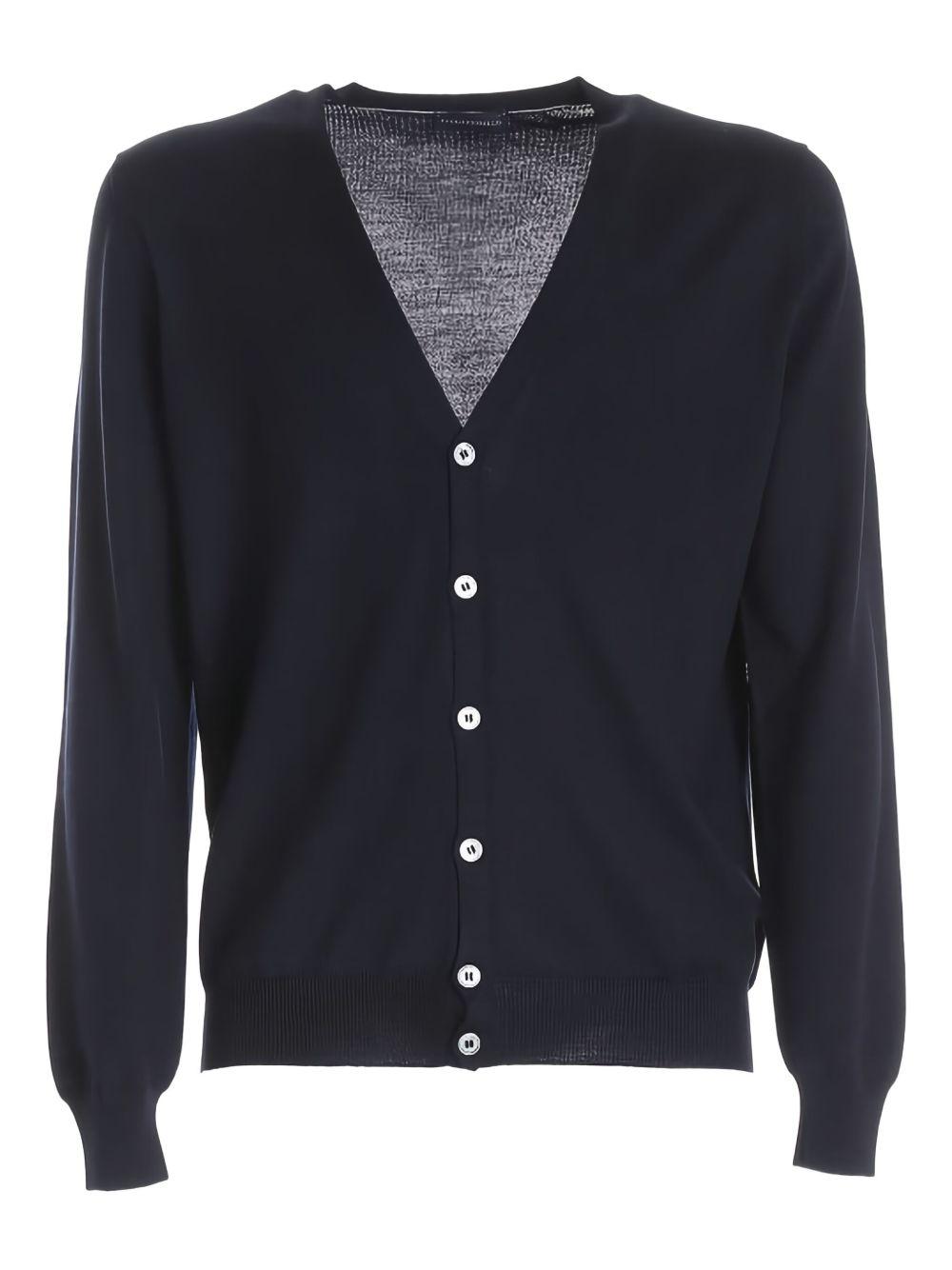 Cardigan blu navy 