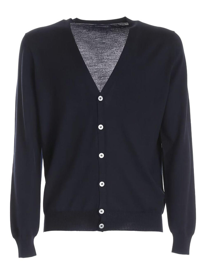 Cardigan blu navy 