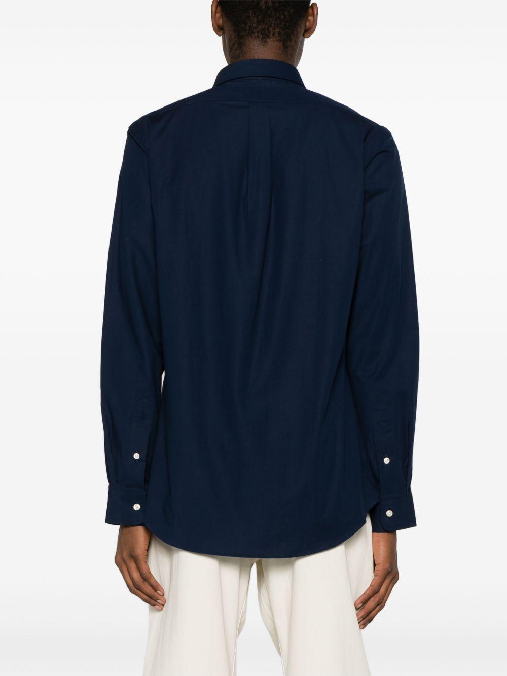 Camicia Polo Pony blu navy 