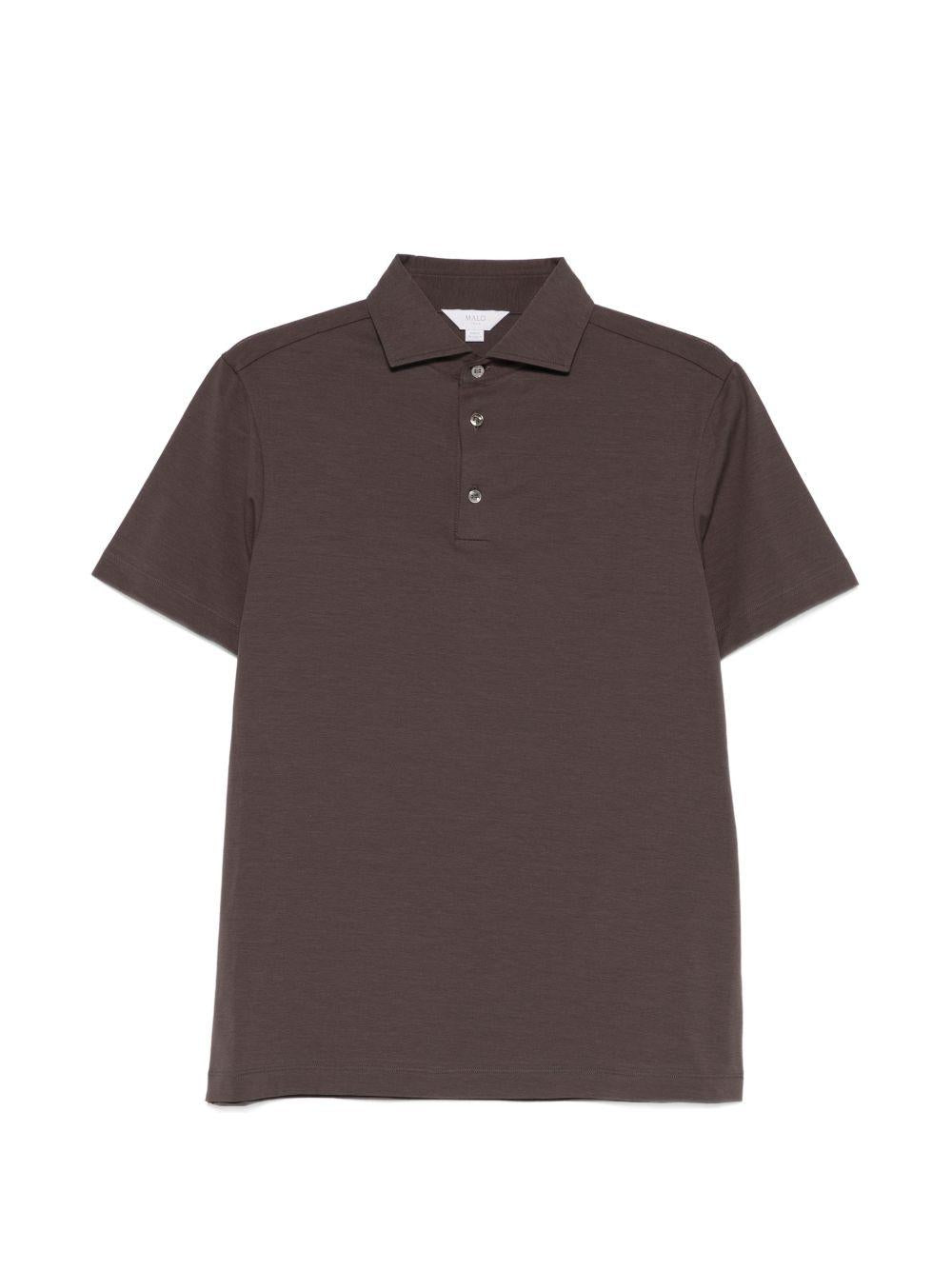 Polo marrone