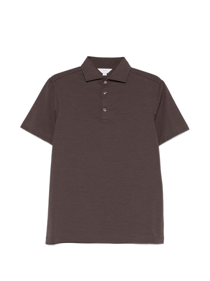 Polo marrone