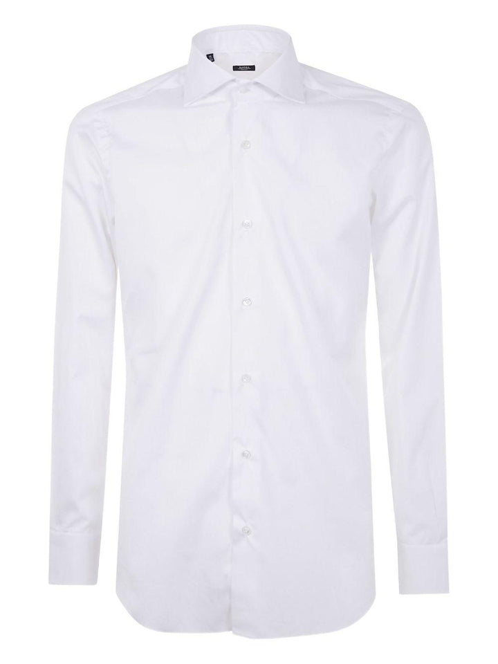 Camicia bianca a maniche lunghe