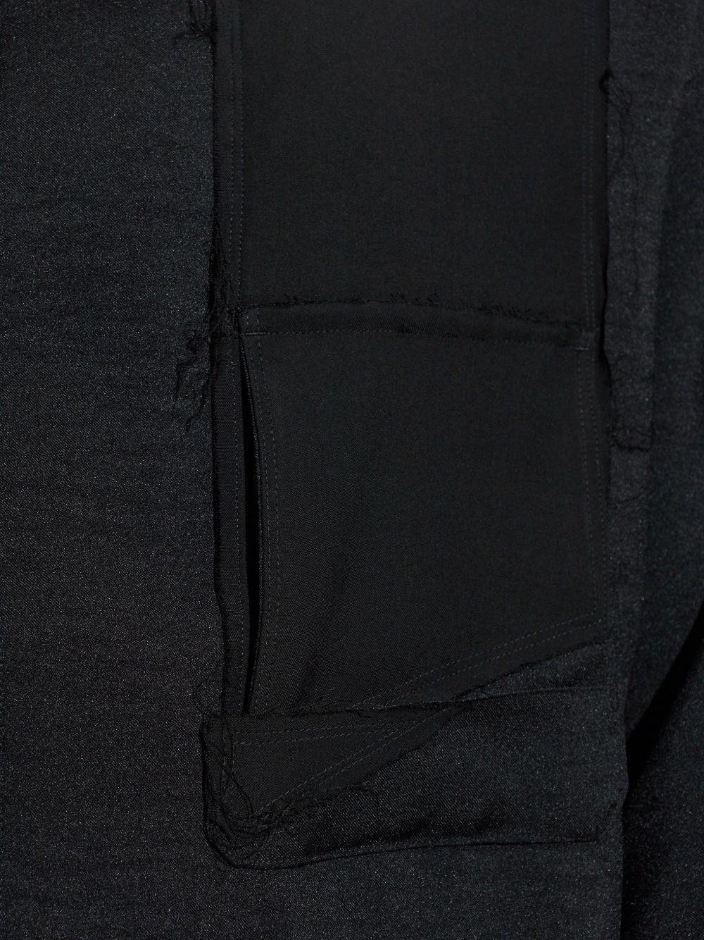 Giacca Utility con taschino nera 