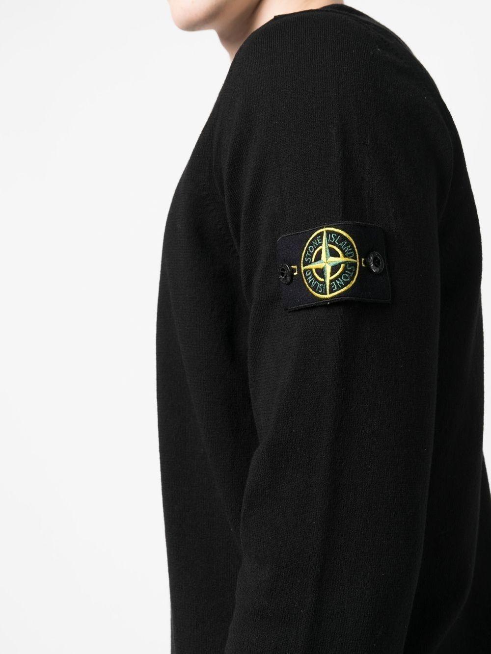 Maglione girocollo nero 