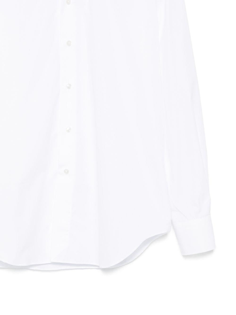 Camicia bianca con bottoni 