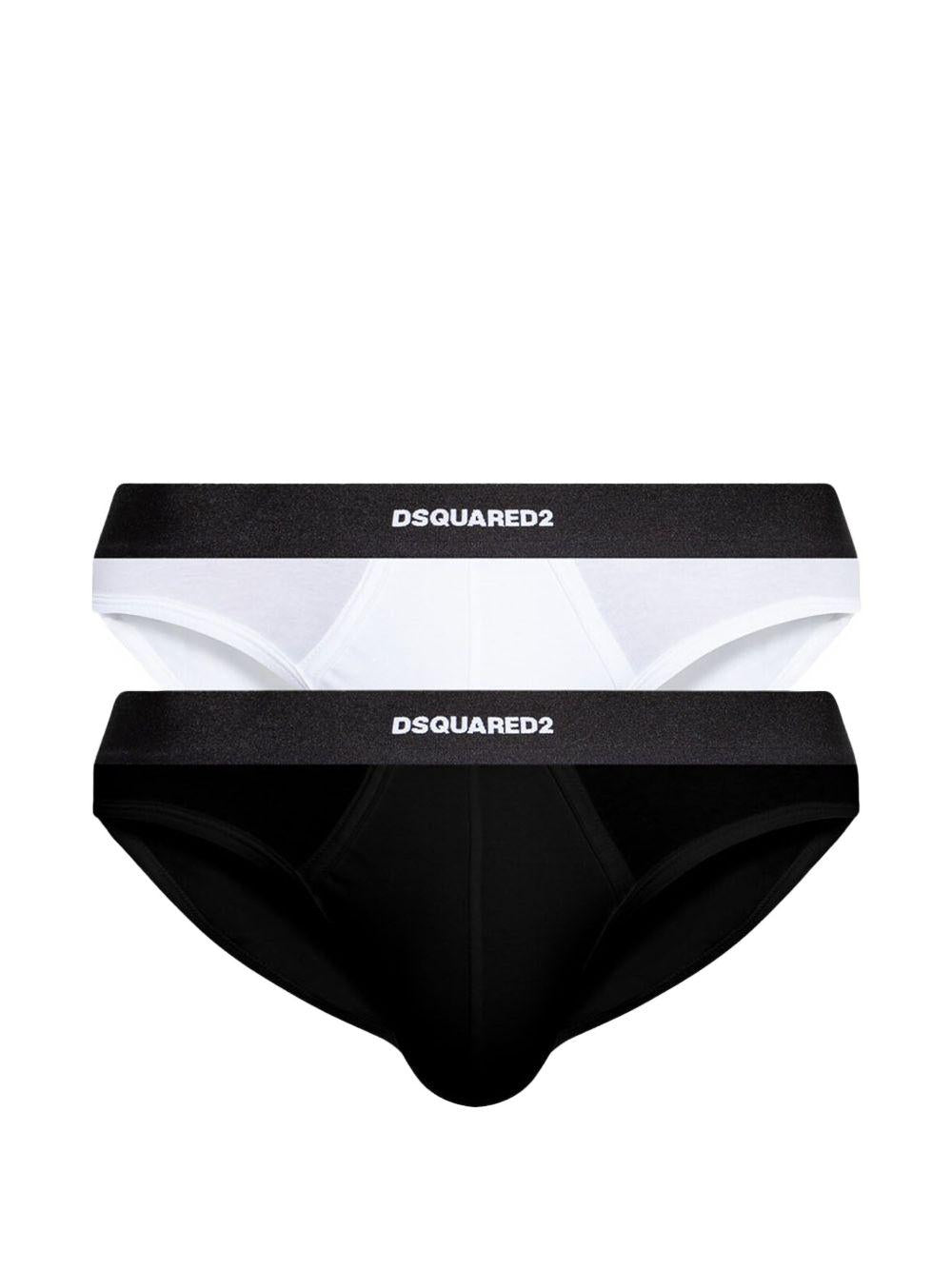 Slip bipack nero/bianco 