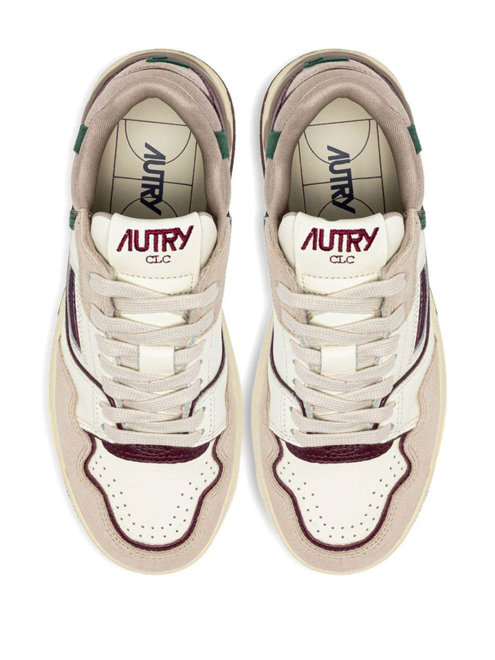 Sneakers bianche in pelle 