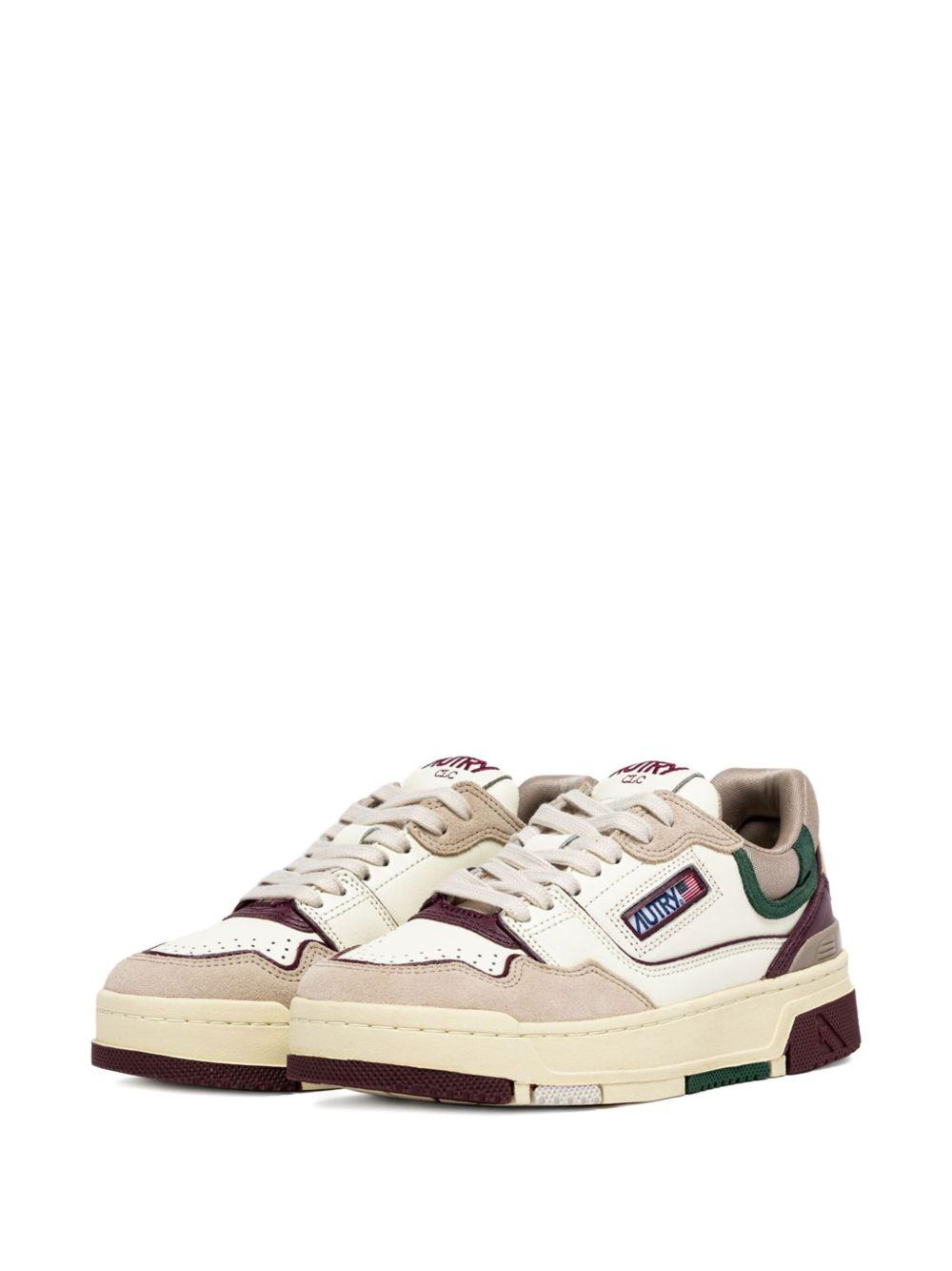 Sneakers bianche in pelle 