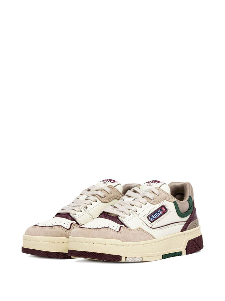 Sneakers bianche in pelle 