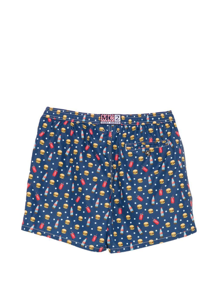 Costume da bagno blu 