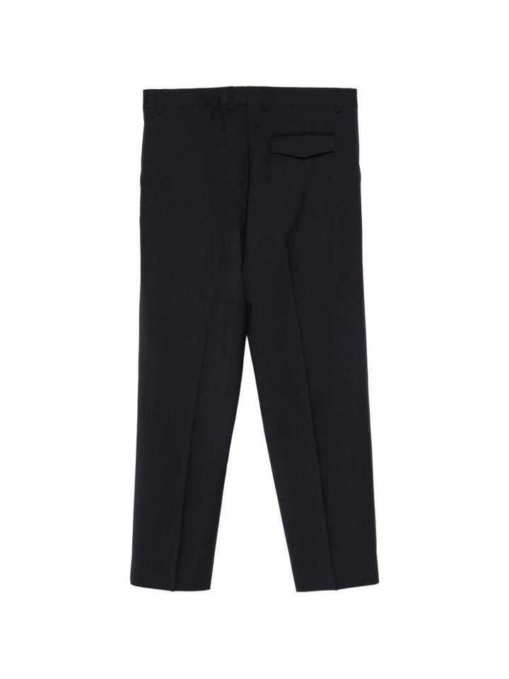 Pantaloni blu dritti 