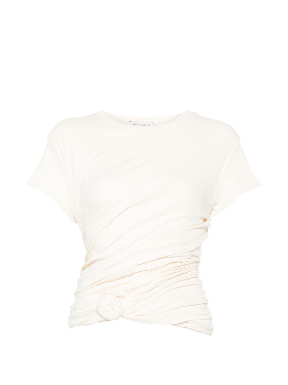 T-shirt con nodo 