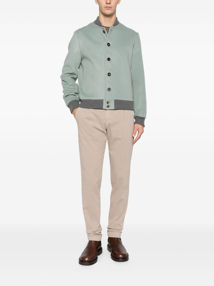 Pantaloni plissé beige 