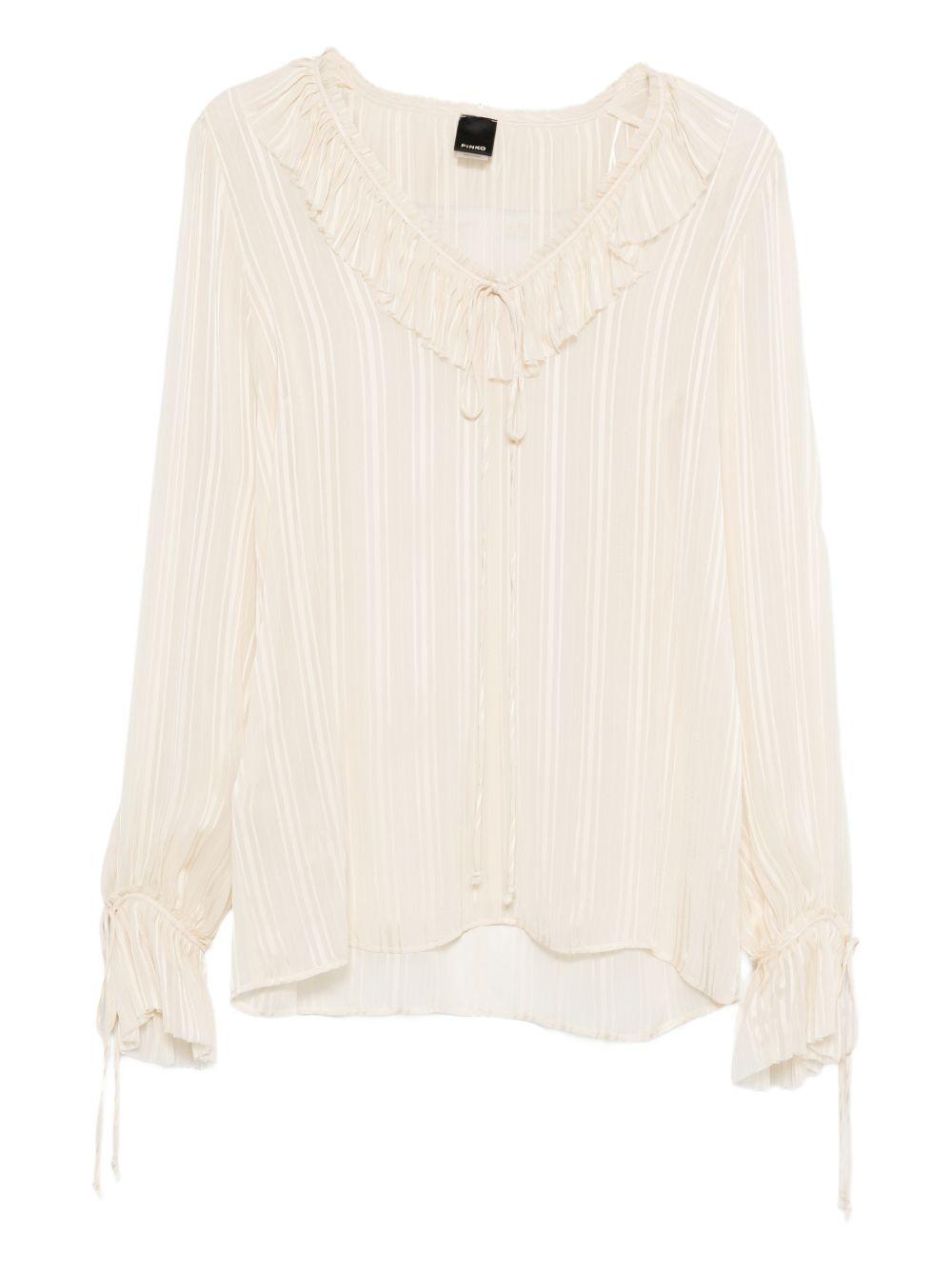 Camicia con ruches 