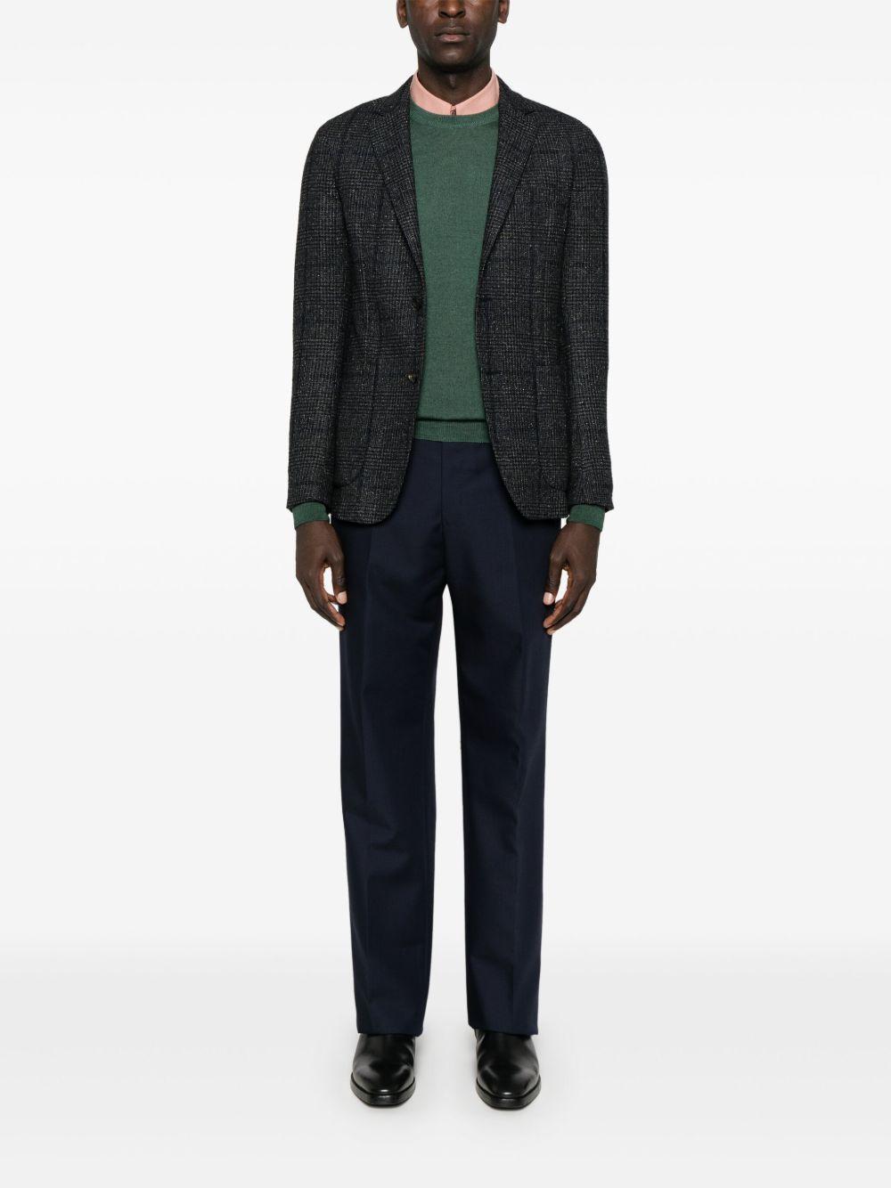 Maglione in lana verde 