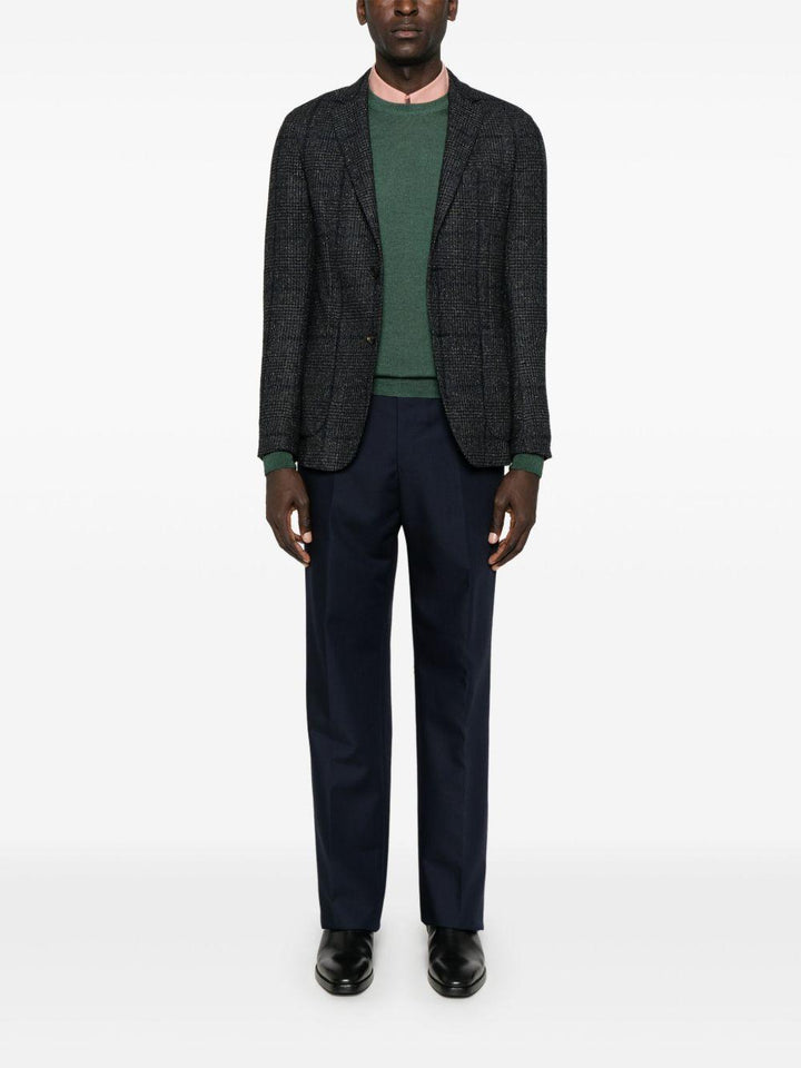 Maglione in lana verde 