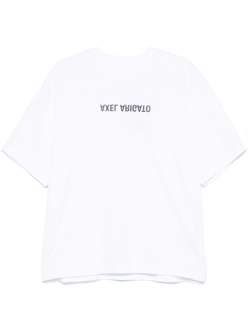 T-shirt Distort bianca 