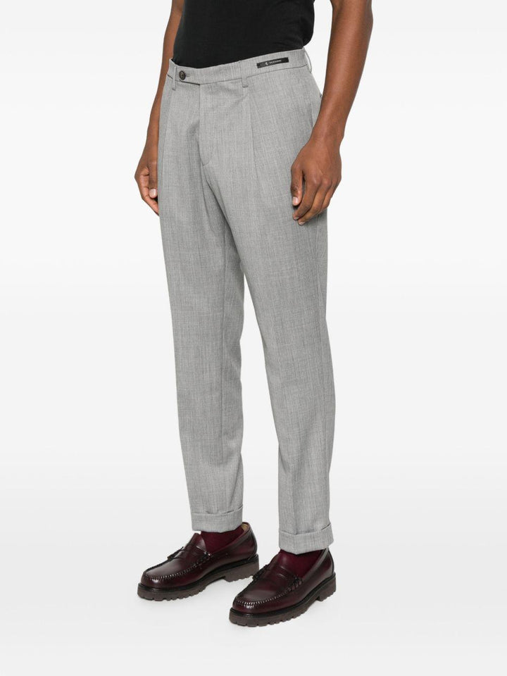 Pantaloni Mc Frederick con pieghe grigio 